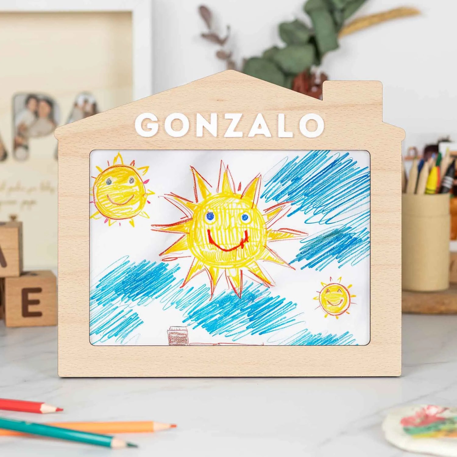 House Drawings Frame – Save and Display