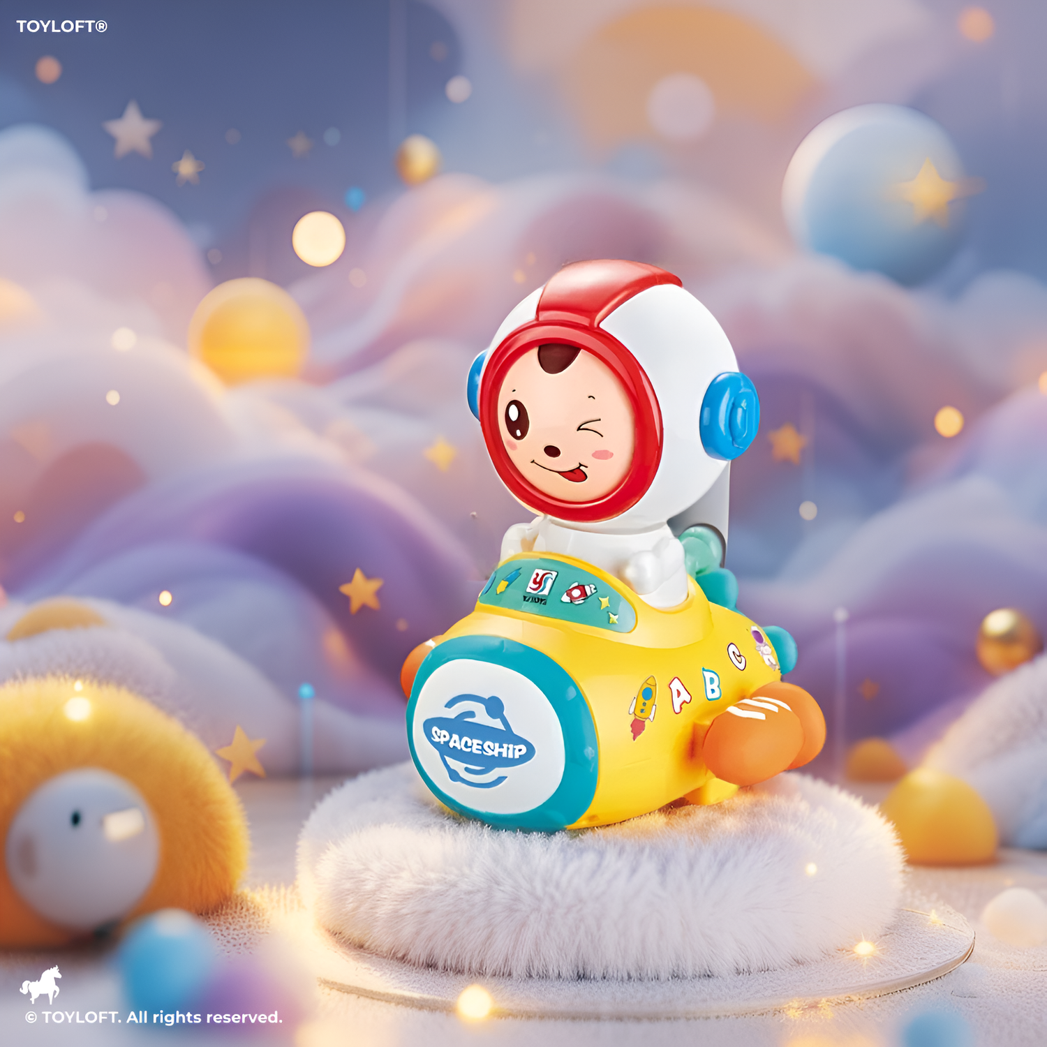 Cute Face Changing Astronaut Toy For Kids | Music & Lights