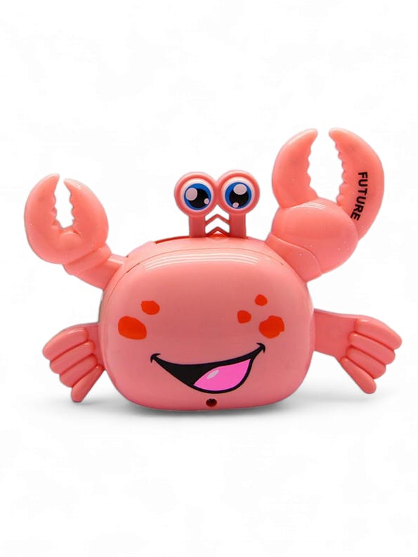 Walking And Crawling Crab Toy For Kids - With Lights And Music
