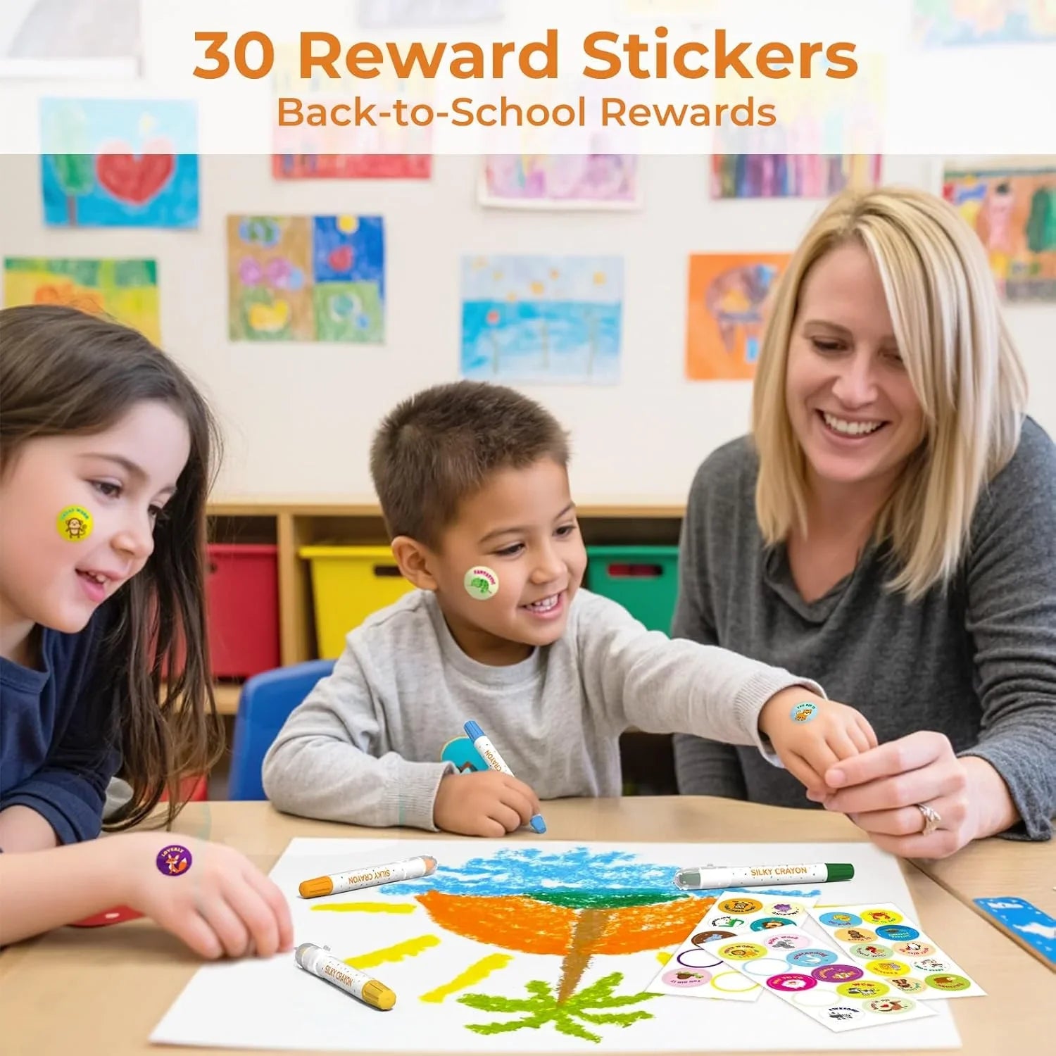 12 Color Twist Crayons